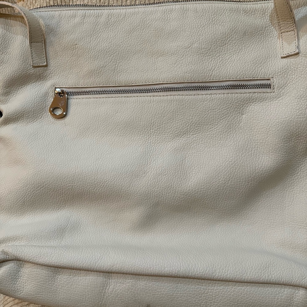 Blu + Baker Large Leather And Python Handbag/Tote - image 2